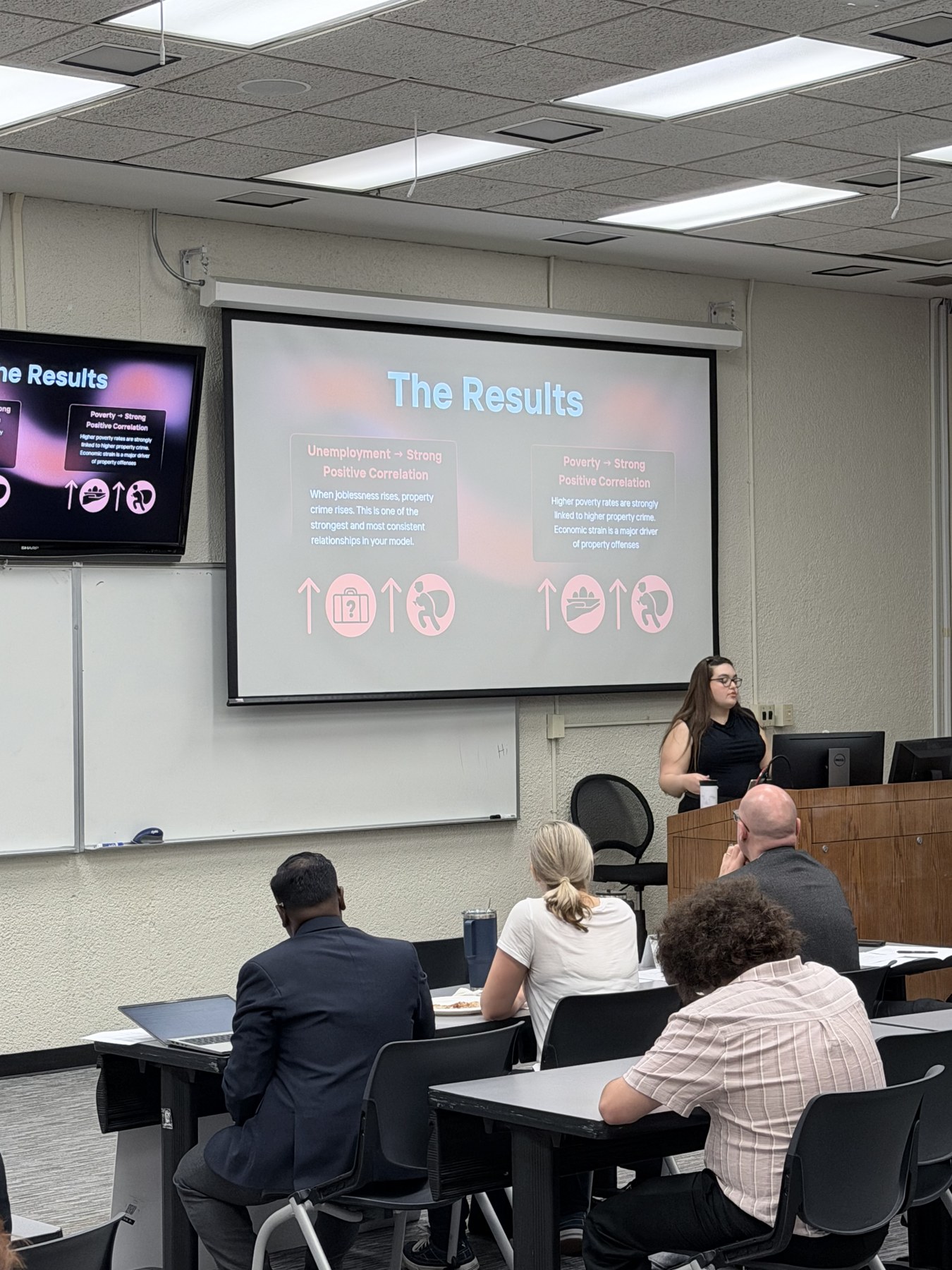 Business Analytics Club members at an Institute event