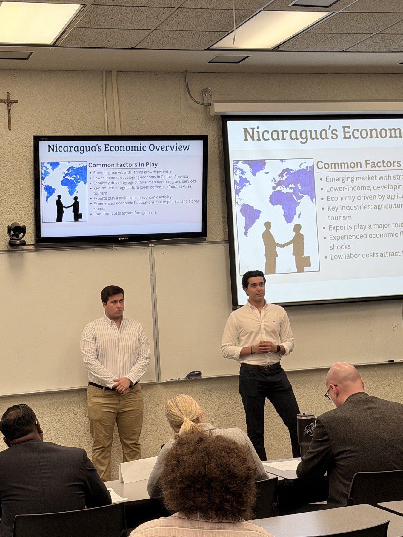 Business Analytics Club members at an Institute event